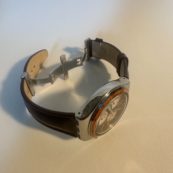 Swatch Irony PRISIONER Chronograph Watch YVS413 43 - Picture 4 of 10